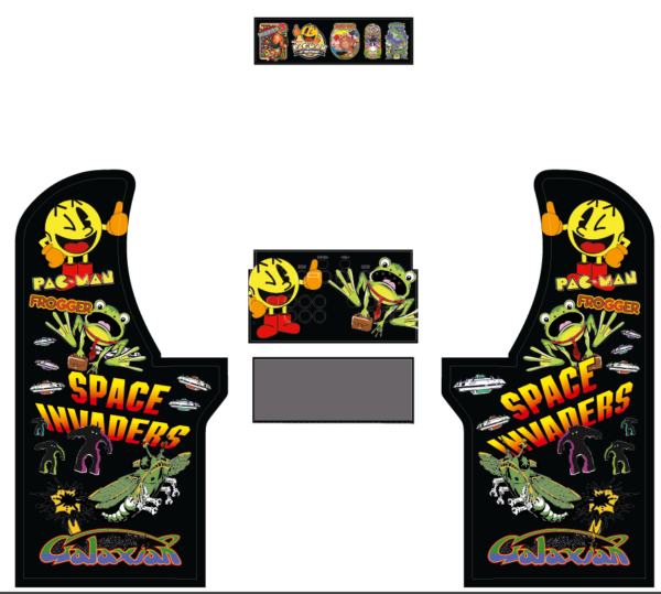 Arcade1up 60 in 1 4 Pieces