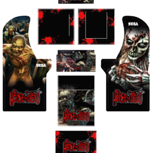 Arcade1up House of the dead HOD full Complete set + Riser