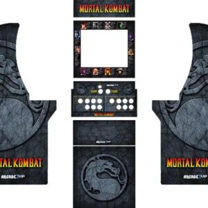 Arcade1up Mortal Kombat Black full Complete Set