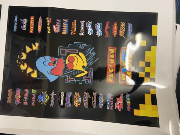 Arcade1up Pacman Pixel bash actual kickplate