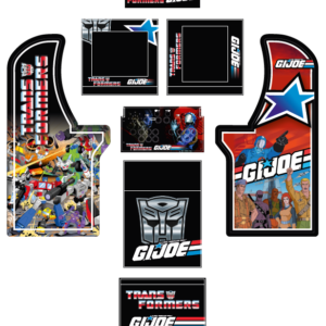 Arcade1up Transformers and GI Joe 3