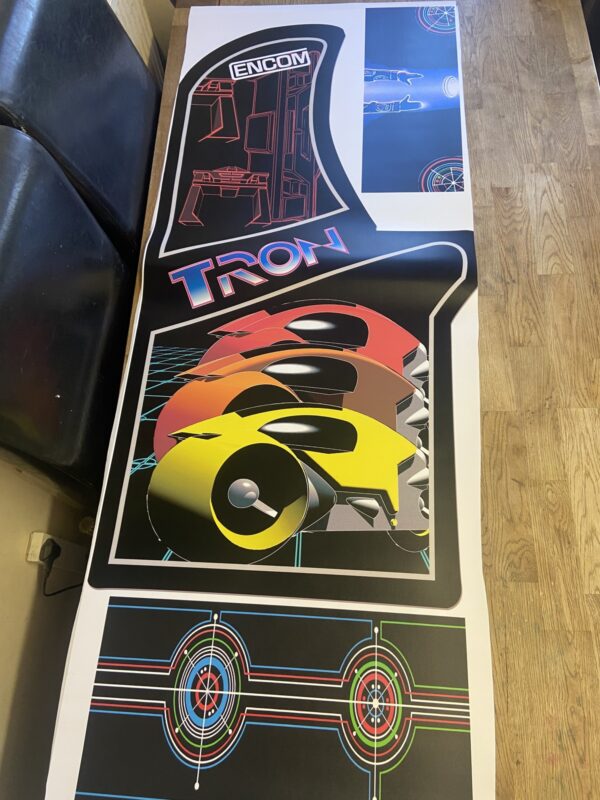 Arcade1up Tron Actual Left side