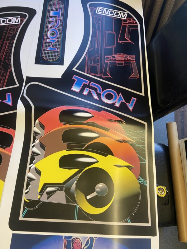 Arcade1up Tron Actual Right side