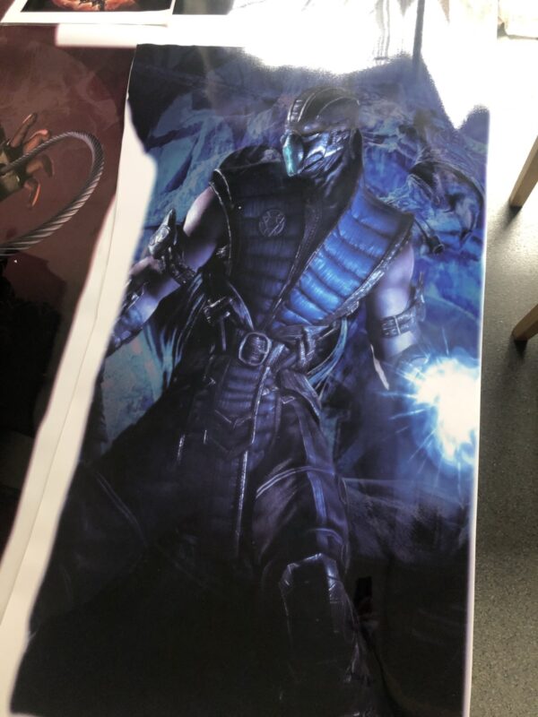 Mortsal Kombat Scorpio and Subzero Atgames Legends Ultimate ALU right side pic 1