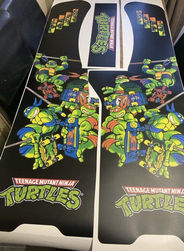 TMNT Balck Atgames Legends Ultimate ALU 4 pieces set 1