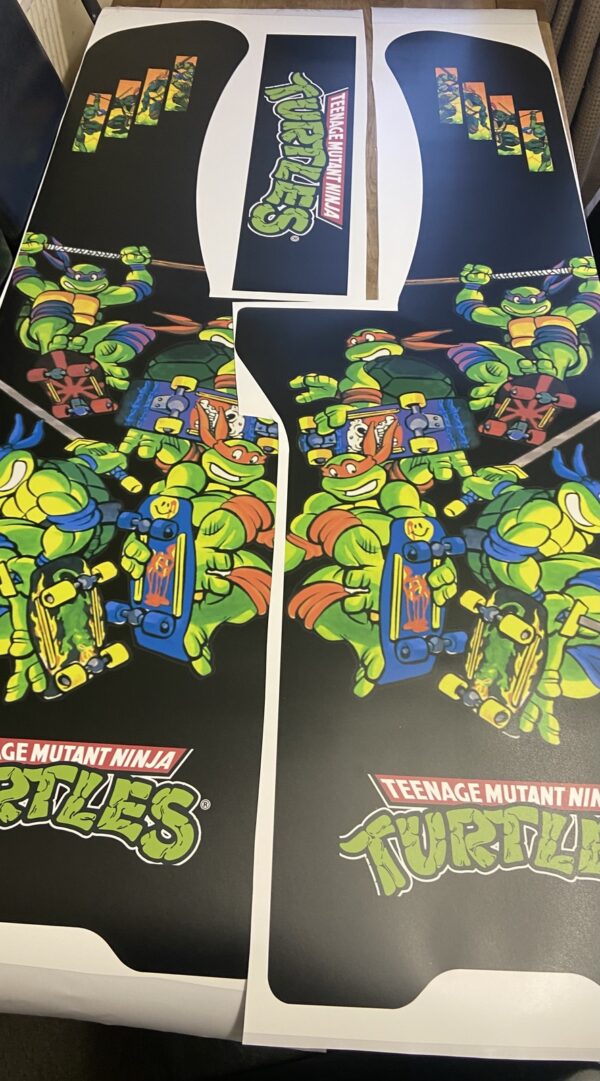 TMNT Balck Atgames Legends Ultimate ALU 4 pieces set