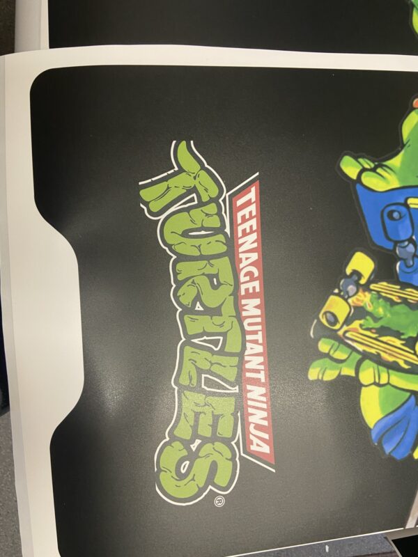 Tennage mutan ninja Turtles TMNT Balck Atgames Legends Ultimate ALU side pic