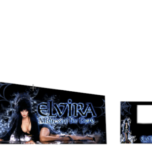 Elvira Arcade1up pin Design Full complete 5 pieces