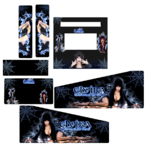 Elvira Atgames Pinball full Design 7 pieces