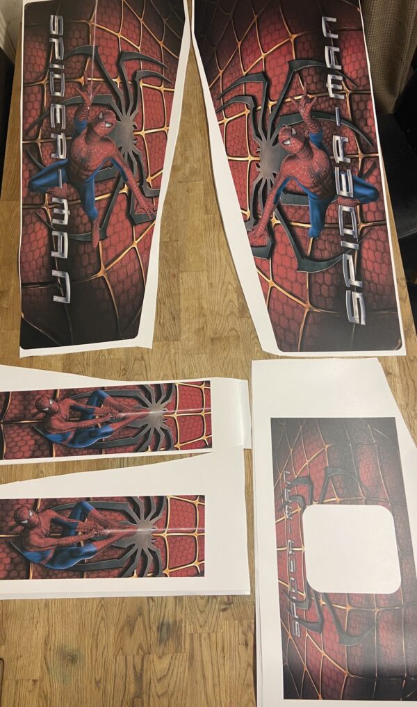 Spiderman Atgames ALP Pin Actual 5 pieces set