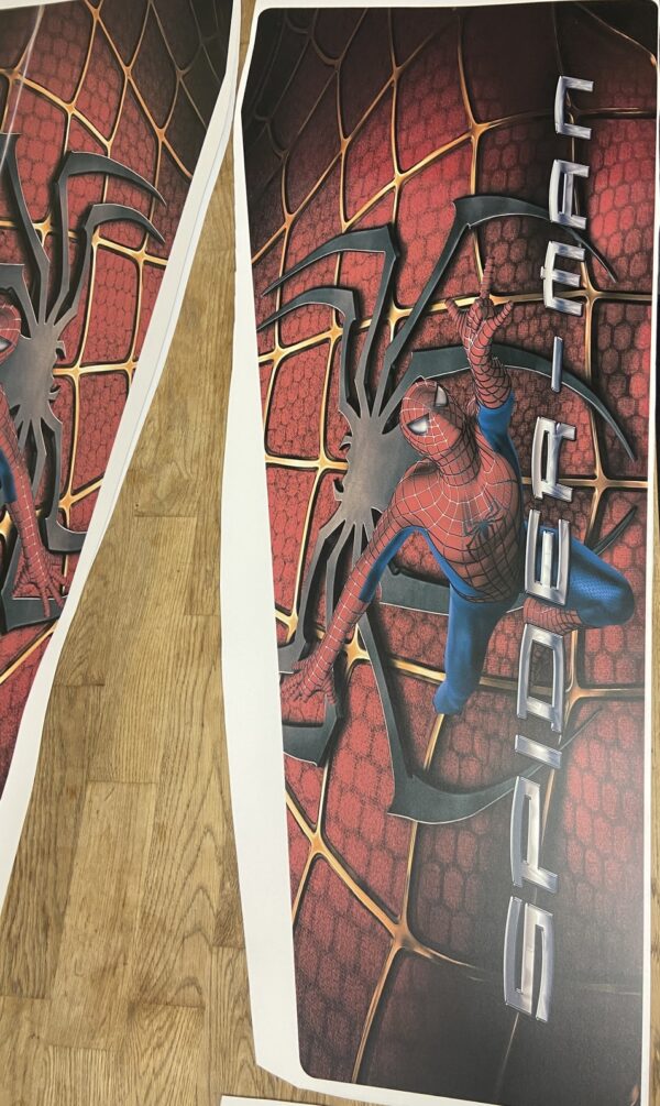 Spiderman Atgames ALP Pin Actual Right side